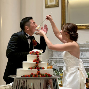 ケーキも絶品でした。|772526さんのヒルサイドクラブ迎賓館（八王子）/テイクアンドギヴ・ニーズウェディングの写真(2545384)