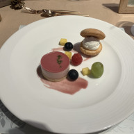 デザートの試食