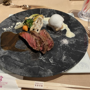 メインの試食|772537さんのリバースイート京都鴨川迎賓館の写真(2545492)