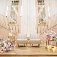 テーブルなしの新郎新婦席