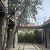 開放的な屋上（挙式会場手前）