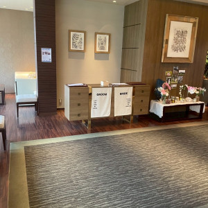 受付です|772611さんのザ オーク ガーデン/別邸 木屋の写真(2548164)