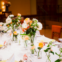 ゲスト席の装飾