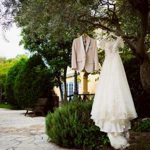 タキシードとウェディングドレス|772614さんのヴィラ・デ・マリアージュ 太田の写真(2592243)