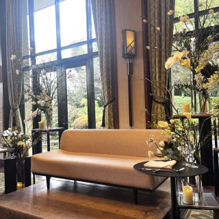 当日の座るソファ