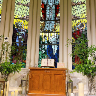 ステンドグラスのチャペル