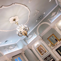 ロビーも統一感のあるつくり