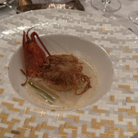 オマール海老とほたて貝柱のポテト包み焼き