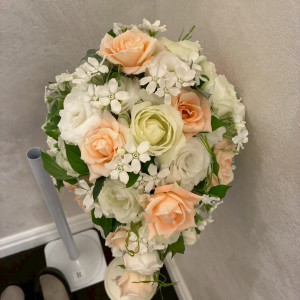 生花なのに写真通りで素敵なブーケでした。|772691さんのセントパトリック・チャーチ／ロイヤルホールヨコハマの写真(2546640)