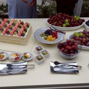 演出として、実家のフルーツを使ったデザートをお願いしました|772703さんの神戸迎賓館 旧西尾邸 （兵庫県指定重要有形文化財）の写真(2545942)
