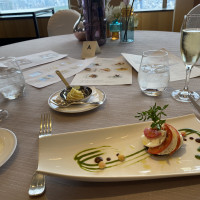 フェアの試食会でのお肉料理です。