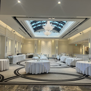 少し小さめの披露宴会場！
こちらも雰囲気素敵です。|772735さんのステラ・デル・アンジェロの写真(2546049)