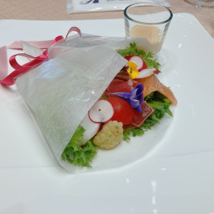 料理|772763さんのアルカンシエル luxe mariage 大阪（アルカンシエルグループ）の写真(2546234)