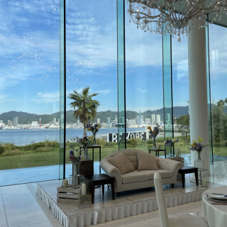 披露宴会場の高砂