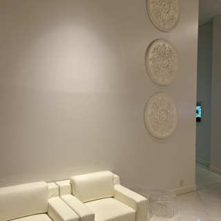 挙式会場前の様子