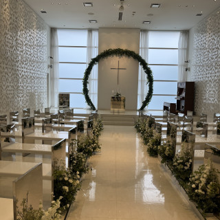 挙式会場の様子