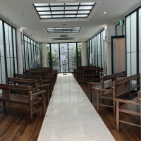 チャペル入場口からの風景