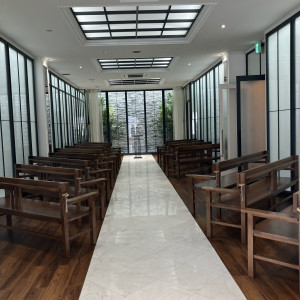 チャペル入場口からの風景|772816さんのCasa Noble OSEIRYU(カーザノーブレオセイリュウ)の写真(2553684)