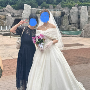 式場終わった後記念撮影の場所|772819さんのシェラトン・グランデ・トーキョーベイ・ホテルの写真(2546423)