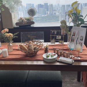 ウェルカムブース|772828さんのRESTAURANT LUKE with SKY LOUNGE(レストランルーク スカイラウンジ)の写真(2546460)