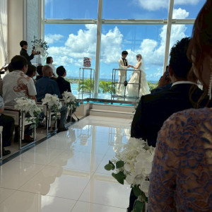 バージンロード|772829さんのセントレジェンダOKINAWA(CENTLEGENDA OKINAWA)の写真(2564324)