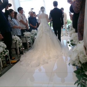 バージンロード|772829さんのセントレジェンダOKINAWA(CENTLEGENDA OKINAWA)の写真(2564306)