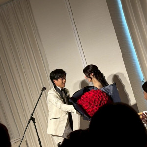 100本の薔薇とお手紙|772829さんのセントレジェンダOKINAWA(CENTLEGENDA OKINAWA)の写真(2564323)