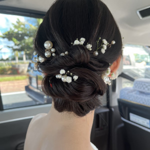 生花
ヘアセット|772829さんのセントレジェンダOKINAWA(CENTLEGENDA OKINAWA)の写真(2564296)