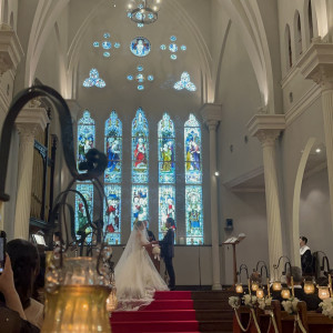 ステンドグラスがとても綺麗です。|772892さんのOSAKA St.BATH CHURCH(大阪セントバース教会)の写真(2546959)