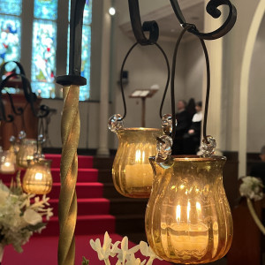 キャンドルが幻想的でした|772892さんのOSAKA St.BATH CHURCH(大阪セントバース教会)の写真(2546968)