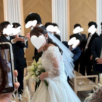 フェザーシャワーでお見送りしてもらいました