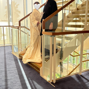 階段でのショットです|772905さんのAMANDAN SAIL～アマンダンセイル～の写真(2576556)