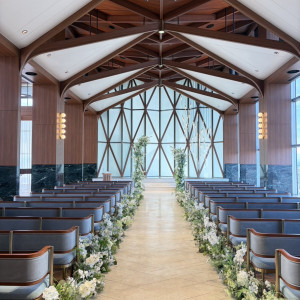 バージンロード|772922さんのザ マークグランドホテル（THE MARK GRAND HOTEL）の写真(2546952)