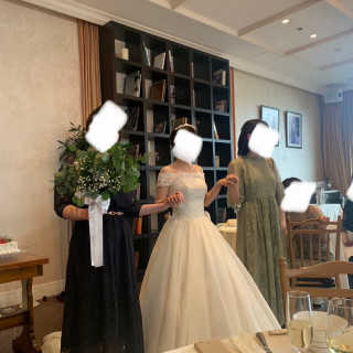 披露宴会場です