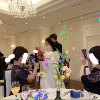 披露宴会場です