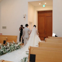 挙式会場バージンロードです