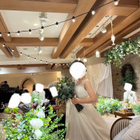 披露宴会場です