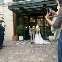 披露宴会場側ガーデンです