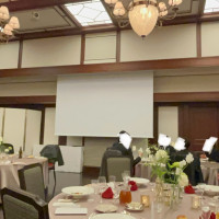 披露宴会場「翠鳴館」モニターです