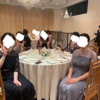 披露宴会場テーブルです