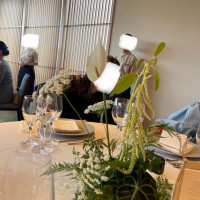 披露宴会場テーブルです