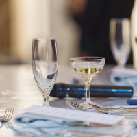 披露宴会場のテーブルです