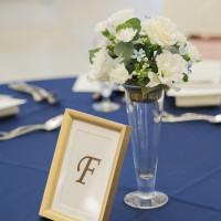 テーブル装花です