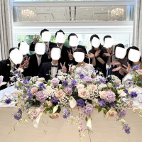 披露宴会場高砂です