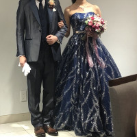 新郎新婦お色直しです