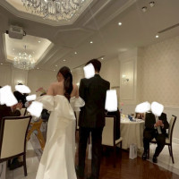 披露宴会場です