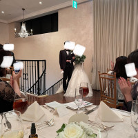 披露宴会場です