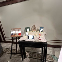 披露宴会場「翠鳴館」ウェルカムスペースです