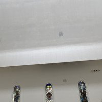 チャペル内装です。ここに映像が映し出されました。