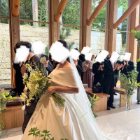 挙式会場バージンロードです
